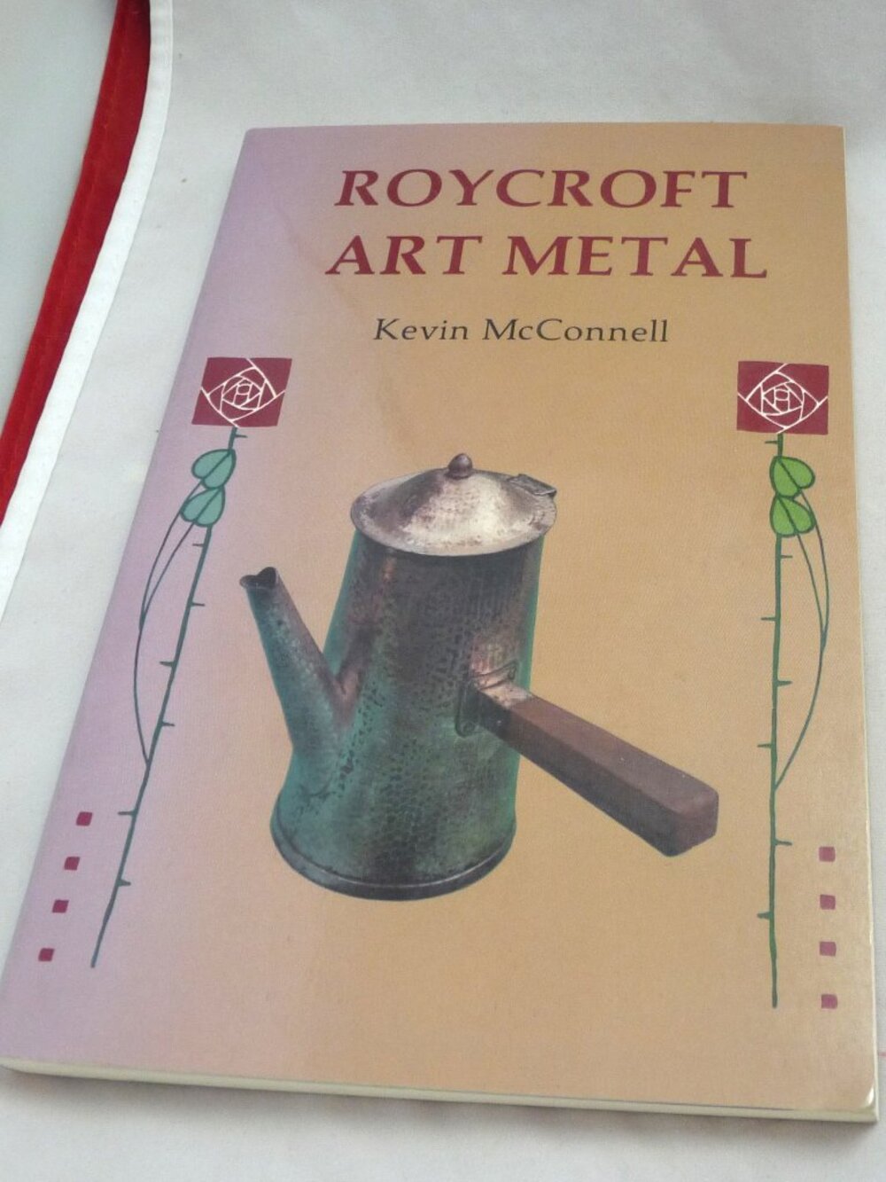 Roycroft Art Metal McConnell book price guide metal work arts and crafts design